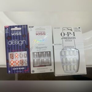 Set of 3 Glue On Nails